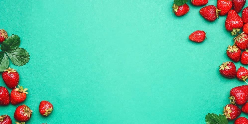 Strawberries background